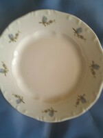 Zsolnay  barack virágos 19 cm tányér