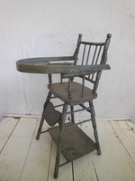 High chair - 71 x 40 x 34 cm - antique - Austrian - 56 x 43 x 34 cm - beautiful decoration - flawless