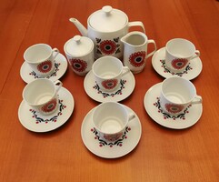 Retro Colditz porcelán kávéskészlet"RITKA"!