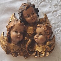 Gilded wooden angels