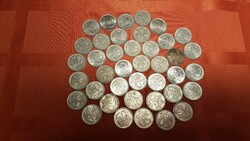 From HUF 1! 40 pieces of 50 pennies, 1967,1977,1978,1979,1981,1982,1984,1985,1986,1987,1988,1989,1990
