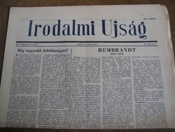 Literary newspaper, issue of July 14, 1956
