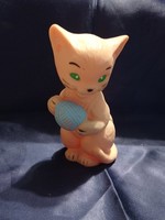 Sale!! Rarity ball rubber cat works with beeps