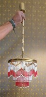Showy Czechoslovak vintage chandelier!