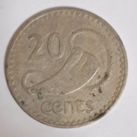 1969. FIJI FIDZSI SZIGETEK 20 Cent (539)