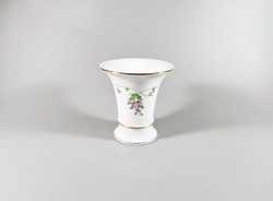 Herendi, Imola (ia) small flower vase, hand-painted porcelain 10.0cm, perfect! (I123)