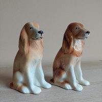Royal dux spaniel dog figurines