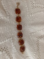 Bracelet - imitation amber