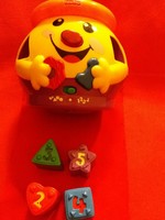 Old quality fisher price toy light-up battery doll toy in good condition as shown in the pictures