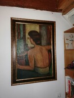 Péter Mária hátakt 88x60 cm o.v