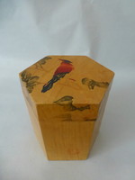 Antique bird gift box
