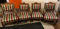 Tin German armchair set