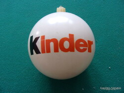 Kinder advertising Christmas tree ornament