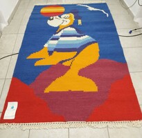 Retro craftsman children's rug