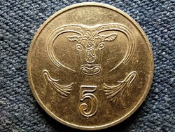 Ciprus ezüst tál 5 Cent 1998 (id53636)