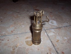 Copper small carbide or nature lamp without burner