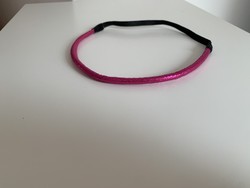 Zenner sport hajpánt  fejpánt hajráf Lagerfeld pink színben csillámos
