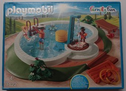 Playmobil swimming pool or family pool complete in its original box!