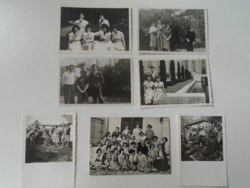 S0701.3 Students of Svetits Girls' High School in Debrecen 1959k 7 small photos