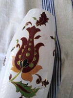 Ceramic vase - with golden contour