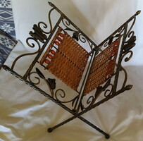 Copper newspaper holder foldable perfect!