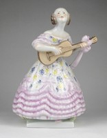 1O359 Herendi porcelán Déryné figura 21 cm 1939