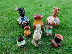 Mixed folk ceramics