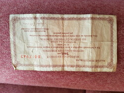 MNB Behozatali engedély 240 forintról 1974 R!