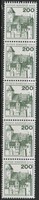 Postal clerk berlin 0010 mi. 540 A i r 17.00 euro postage clear
