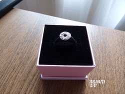 Pandora stílusú ezüst gyűrű