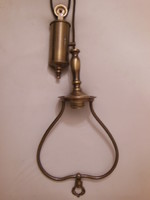 Chandelier - lamp - 150 cm - 3.40 kg - bronze effect - new - flawless