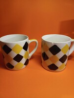 Granite mugs in pairs