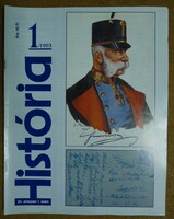 História folyóirat 1993