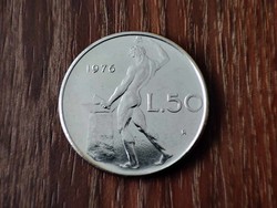 50 líra,Olaszország 1976