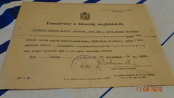 Marriage certificate 1939