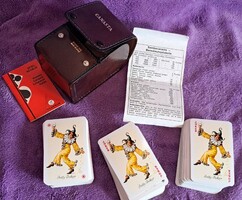 Piatnik card in holder, French card (m4149)