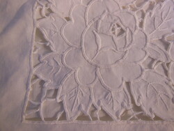 Cushion cover - 48 x 39 cm - riselt - handmade - old - Austrian - flawless