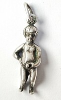 KIÁRÚSÍTÁS! :)   "Manneken Pis" ezüst medál /Brüsszeli pisilő kisfiú