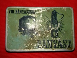 Antique 1959 a viii. A metal case gift box for the miner's cigarette issued for Miner's Day, as shown in the pictures