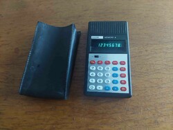 Retro led microlith pocket calculator
