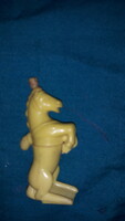 Retro papírboltos plasztik lovacska figura korábban ILLATOS RADÍR TARTÓ a képek szerint
