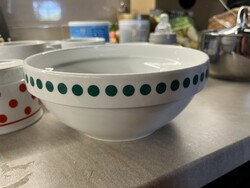 Lowland porcelain bowl with green dots