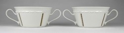 1O411 Rosenthal porcelán leveses csésze pár