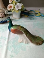Porcelán páva  (10 x 13)