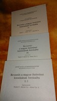 Bevezetés a magyar őstörténet kutatásának forrásaiba I:1, III, IV (3 kötet)