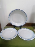 Alföldi kék magyaros 2 db süteményes + 1 db leveses tányér