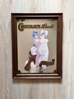 Lindt chocolate advertising mirror