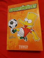 Retro tesco - the simpsons - sports madness collectible refrigerator magnets in a folder according to the pictures
