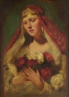 1O309 Mária Szánthó: female portrait