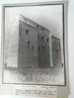 D198417 KISVÁRDA -Szabolcs Sz.-Kisvárdai vár, régi nagyméretű fotó 1940-50's évek kartonra kasírozva